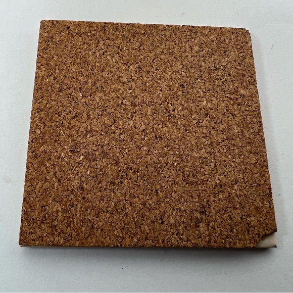 Delft Blue Tile Coasters Holland America Line Set Of 7 Ceramic Cork Vintage - Picture 15 of 16